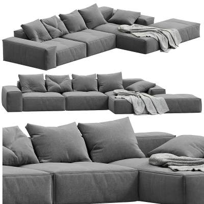 现代多人沙发-182